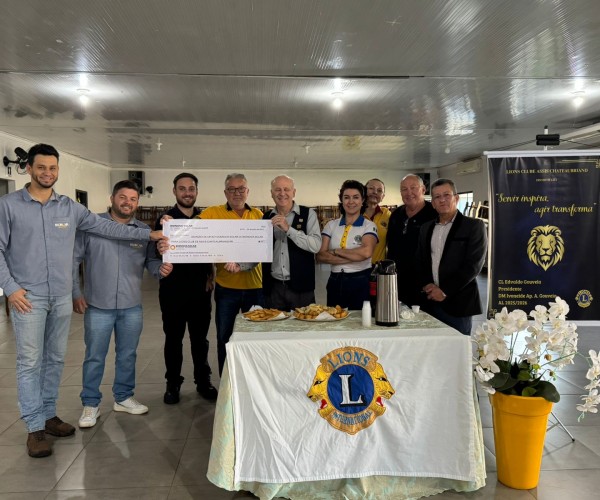 Bionova Energia Solar doa sistema fotovoltaico ao Lions Clube de Assis Chateaubriand